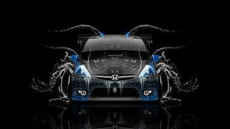 Honda Fit Tuning Jdm Front Water Car El Tony