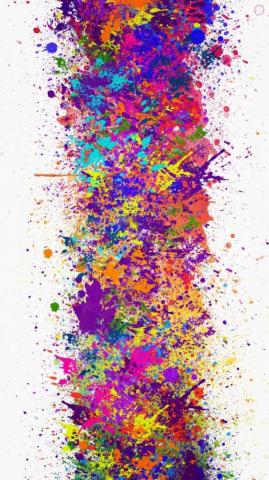 Colorful Abstract iPhone Xs Max Wallpaper Preppy