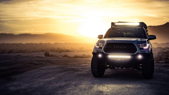 Wallpaper Toyota Tacoma Suv Headlight