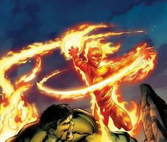 Human Torch Hulk From The Marvel Vault Read Sample