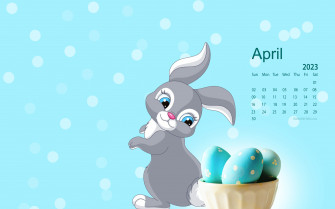 April Desktop Wallpaper Calendar Calendarlabs