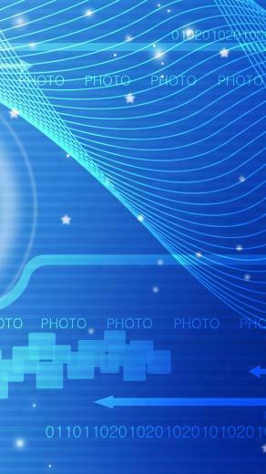Blue Technology Wallpaper