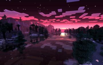 Minecraft Scenery Wallpaper On