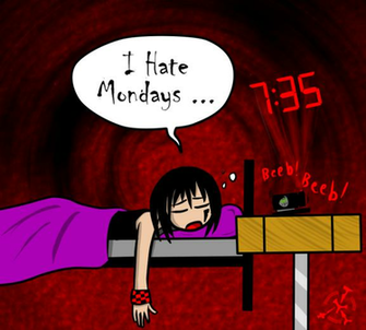 Hate Mondays Wallpaper I By Lunatic