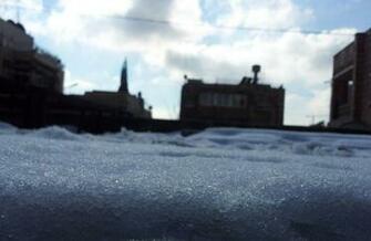 Snow In City Relax Cloud