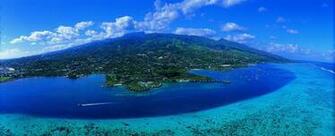 Tahiti Panorama Wallpaper HD