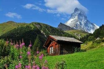 Swiss Landscape Wallpaper