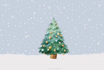 Christmas Aesthetic Wallpaper Desktop iPad Laptop And