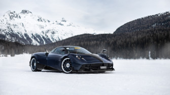 Winter Supercar Car Pagani Vehicle Huayra 4k Ultra HD Wallpaper