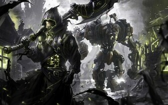 Paintings Robots Futuristic Mech Armor Artwork Wallpaper