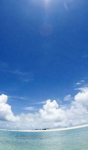 Beach Panorama Galaxy Tab Wallpaper