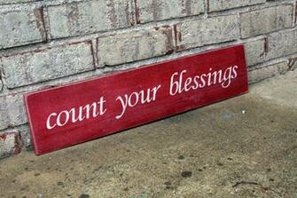 This Popular Count Your Blessings Sign Is A Great Addition To