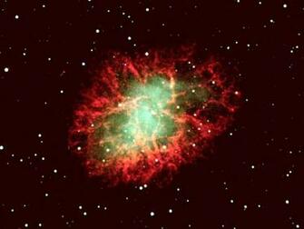 Wallpaper Crab Nebula