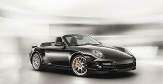 Porsche Wallpaper Black Turbo S