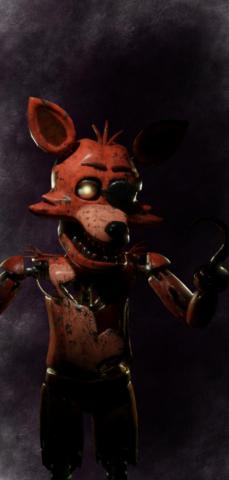 Foxy Wallpaper Model Is From Fnaf Ar Fivenightsatfreddys