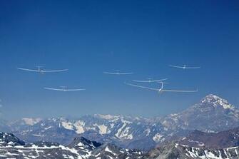 Gliders Racing In Fai World Sailplane Grand Prix Wall Art