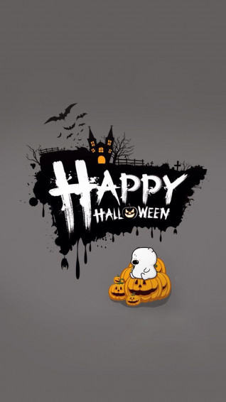 Happy Halloween iPhone HD Wallpaper Net