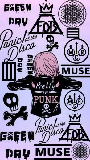 Lockscreen Wallpaper In Pastel Goth Background