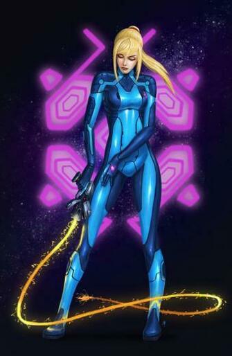 Samus Aran Zero Suit By Rpowell77