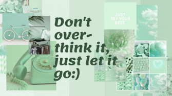 Pastel Green Aesthetic Laptop Wallpaper