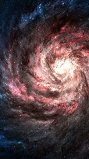 Spiral Galaxy Light iPhone Wallpaper Ipod HD