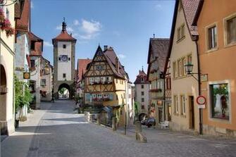 Image Germany Rothenburg Cities