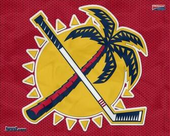 Wallpaper Hockey Florida Panthers Logo Nhl Sports