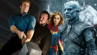 Captain America And Mjolnir The Night King Wall More