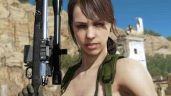 Women Quiet Metal Gear Solid The Phantom Pain Wallpaper