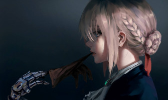 Animated Girl Wallpaper