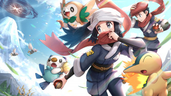 Pokemon Legends Arceus Starter 4k Wallpaper