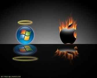 Pc Vs Mac Wallpaper