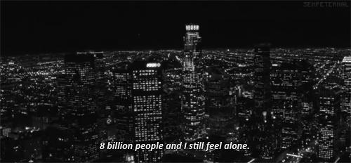 White Movie Quote Bw Alone Lonely Random Now You See Me