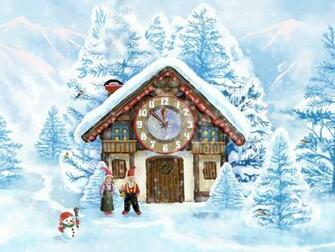 7art Christmas House Clock Screensaver Welcome To The Home Of Joyful