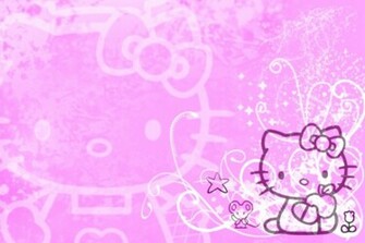 Hello Kitty Wallpaper Pink By Luvphotoshop