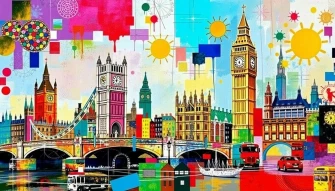 London Art Wallpaper