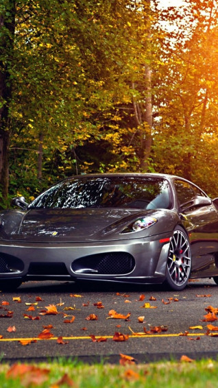 Wallpaper Ferrari Scuderia Cars Autumn Road 5k