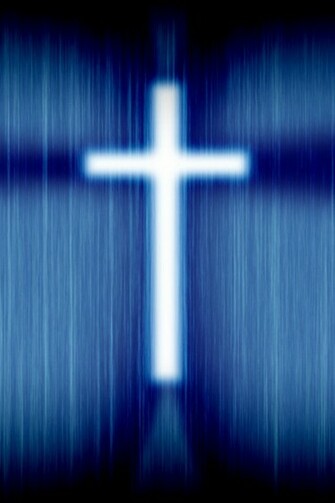 Light Cross iPhone Wallpaper