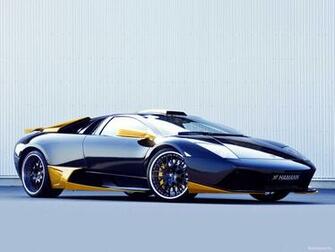 Black And Gold Lamborghini Cool Wallpaper