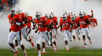 Miami Hurricanes College Football Wallpaper