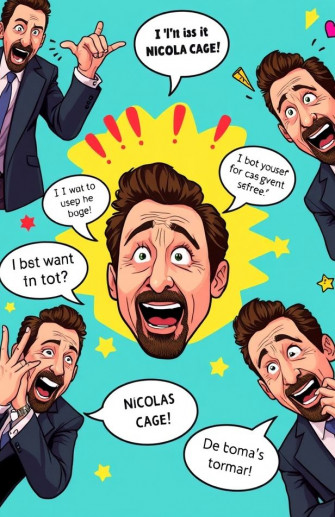 Funny Nicolas Cage Wallpaper