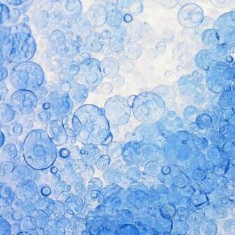 Blue Bubbles iPadwallpaper Me