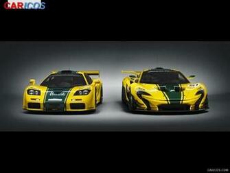 Mclaren P1 Gtr And F1 Front HD Wallpaper