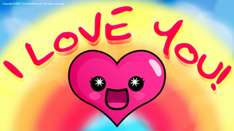 HD Cute Love Is All Around