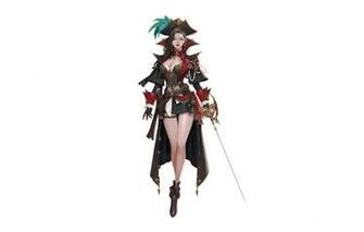 Wallpaper Girl Art Background Minimalism Sword Pirate Byeol
