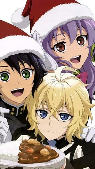 Christmas Anime Owari No Seraph Samsung Galaxy Note