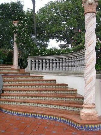 Hearst Castle Garden Stairs Stock Photo D586966f 81f5 44bb 99b6