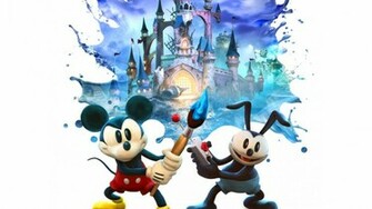 Wallpaper Epic Mickey Sur Ps4 Xbox One Wiiu Ps3 Ps Vita 3ds