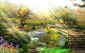 Relaxing Nature Screensaver