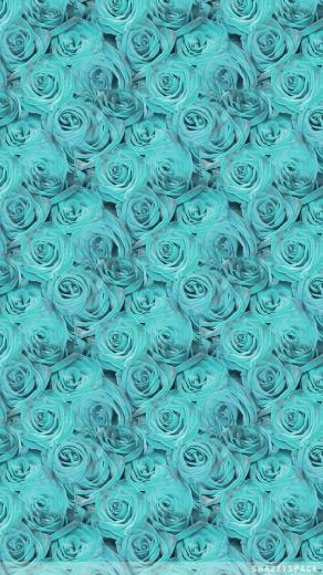 Installing This Teal Roses iPhone Wallpaper Is Very Easy Just Click